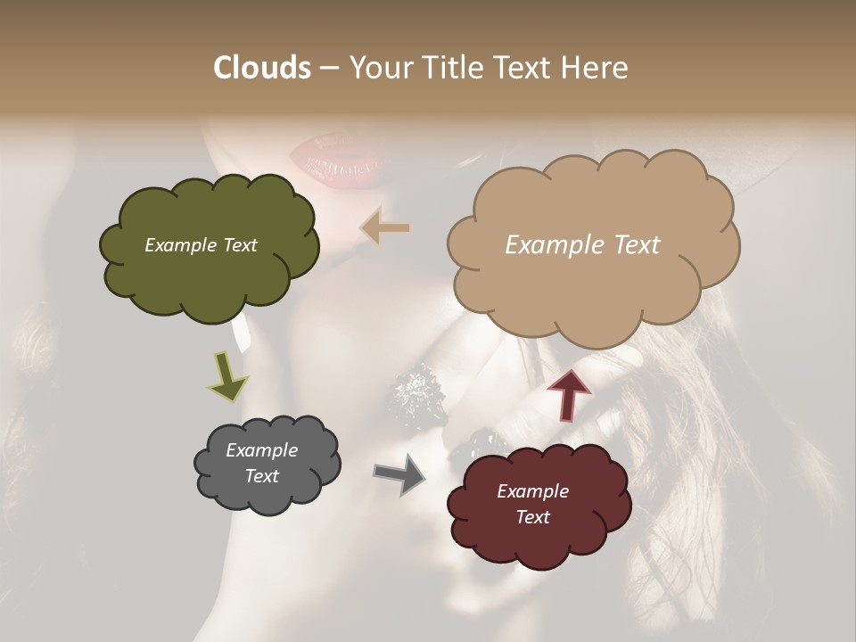 One Lovely Fashionable PowerPoint Template