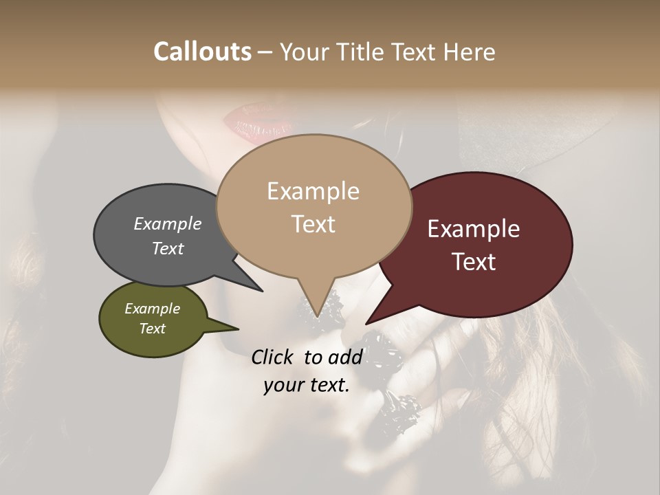 One Lovely Fashionable PowerPoint Template