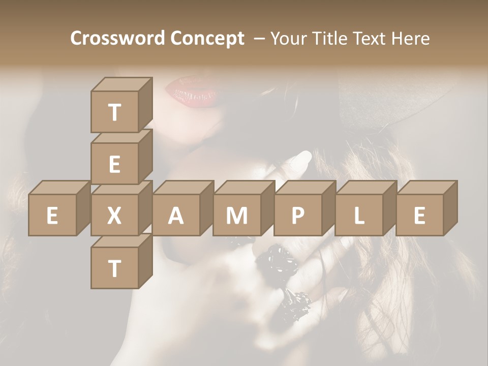 One Lovely Fashionable PowerPoint Template