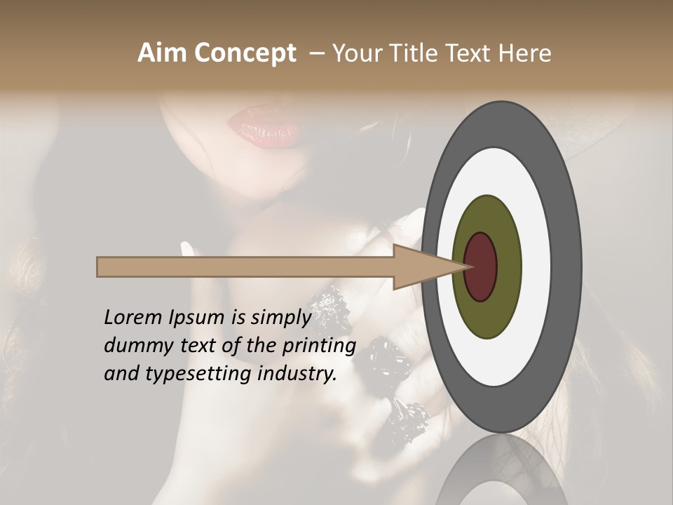 One Lovely Fashionable PowerPoint Template