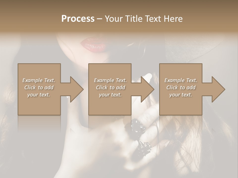 One Lovely Fashionable PowerPoint Template