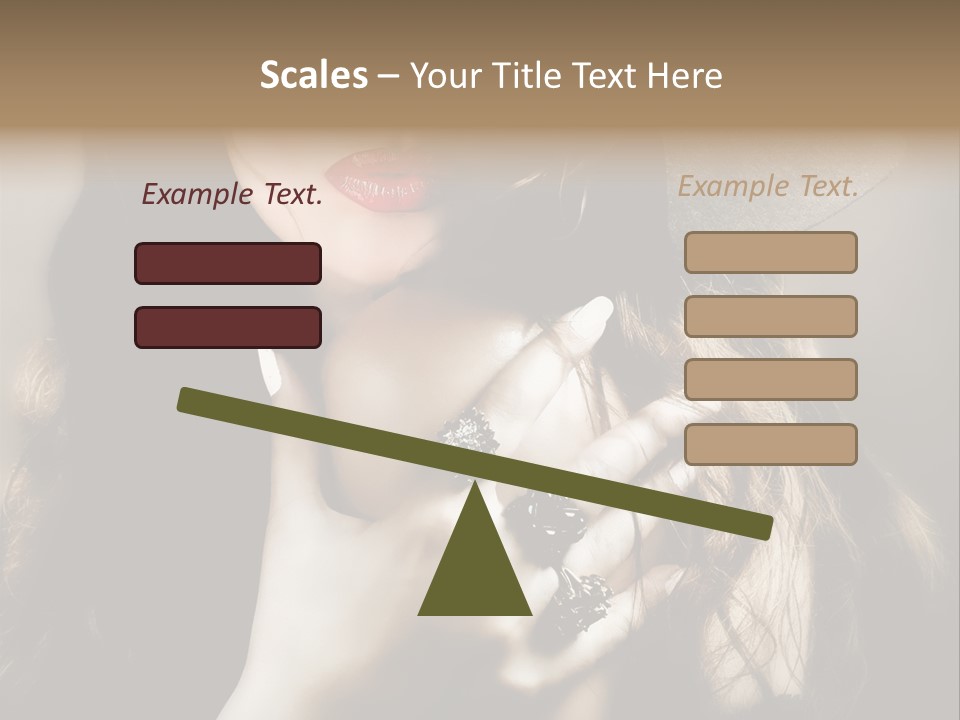 One Lovely Fashionable PowerPoint Template