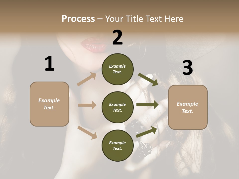 One Lovely Fashionable PowerPoint Template