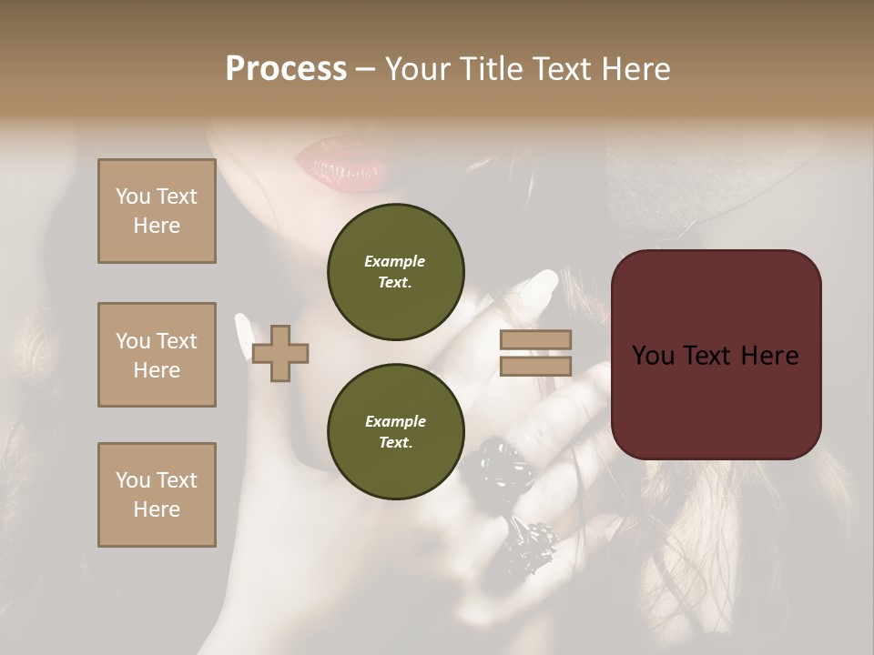 One Lovely Fashionable PowerPoint Template