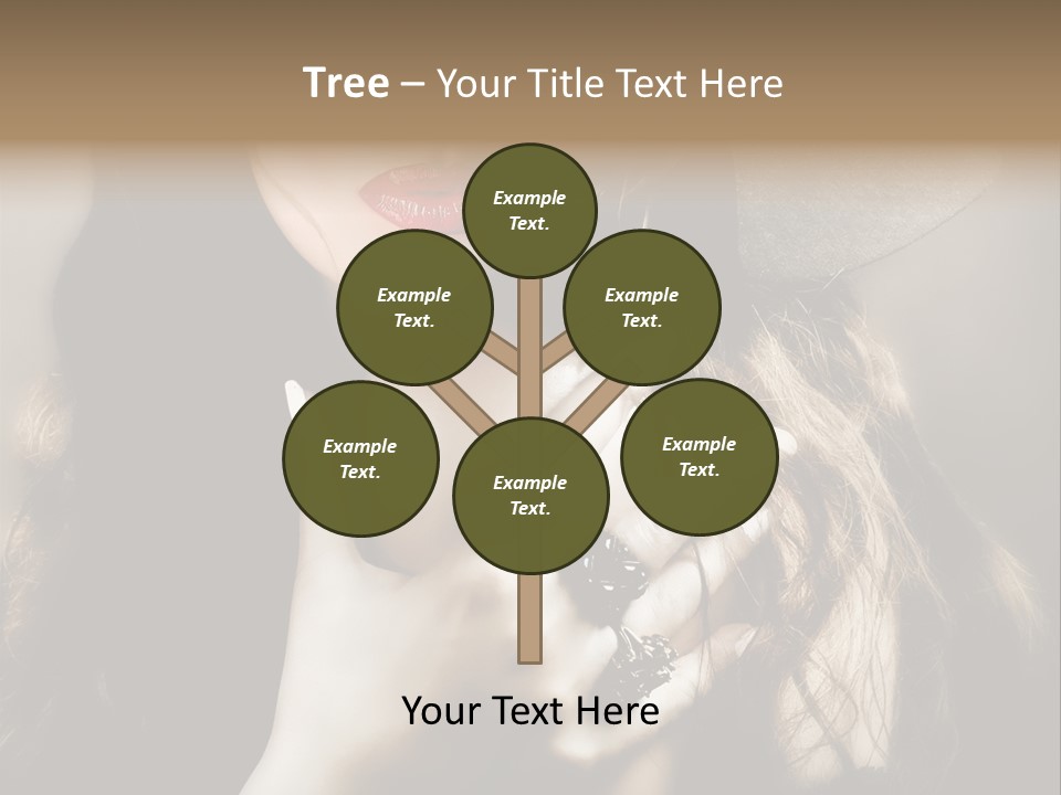 One Lovely Fashionable PowerPoint Template