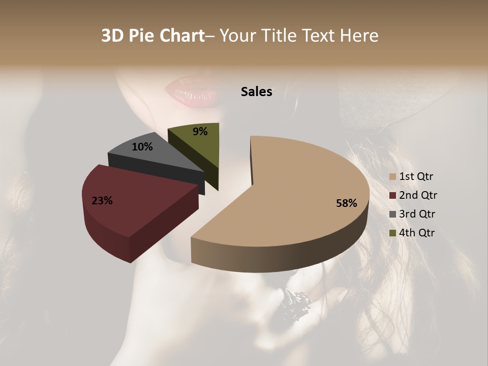 One Lovely Fashionable PowerPoint Template