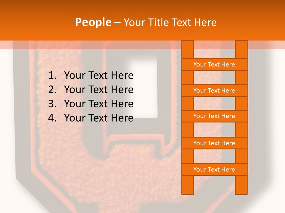 Letter Q Letter Letter Parts Sport PowerPoint Template