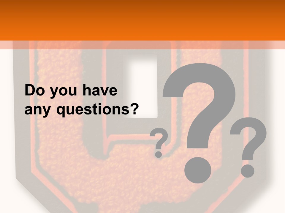 Letter Q Letter Letter Parts Sport PowerPoint Template