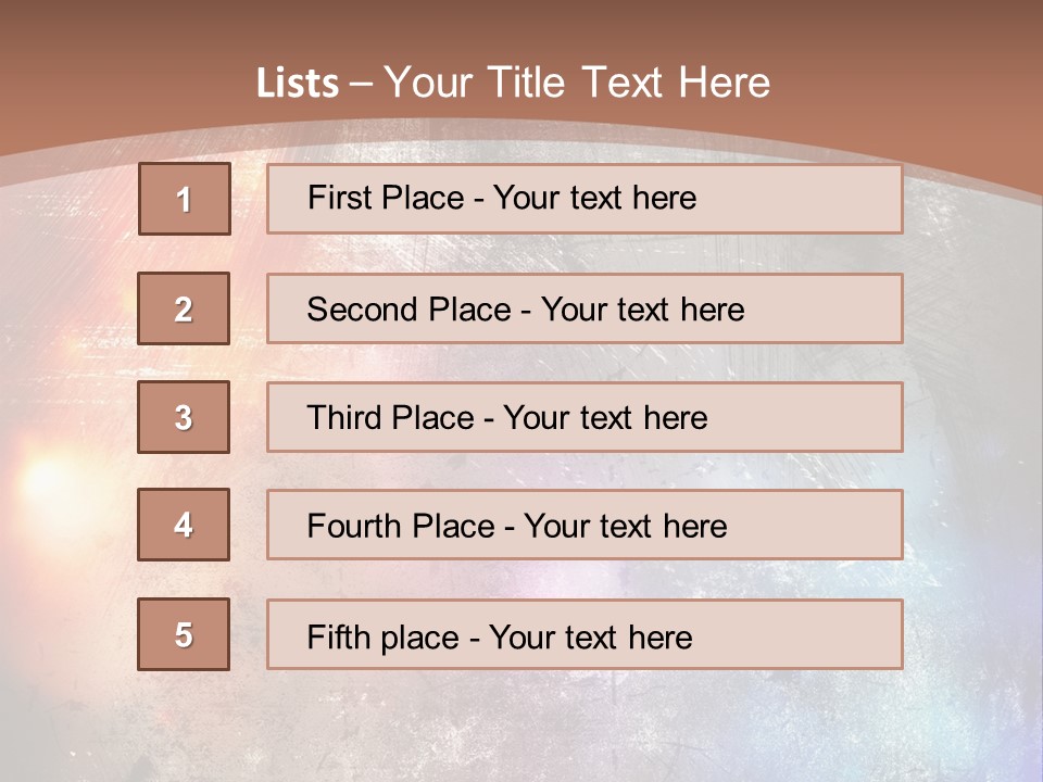 Clip Background Retro PowerPoint Template