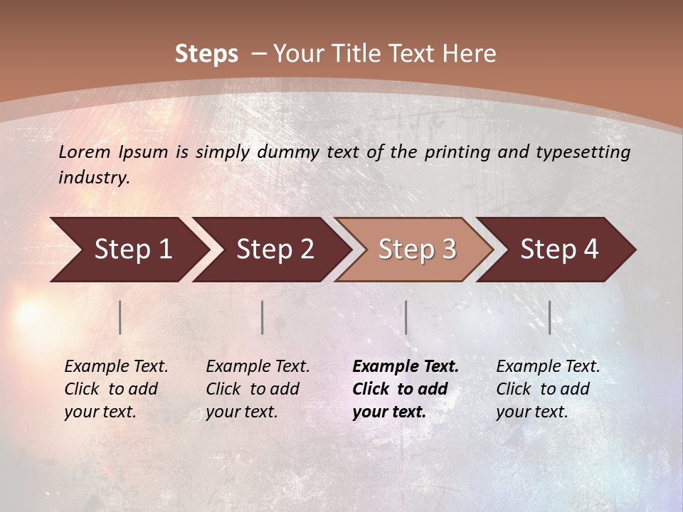 Clip Background Retro PowerPoint Template