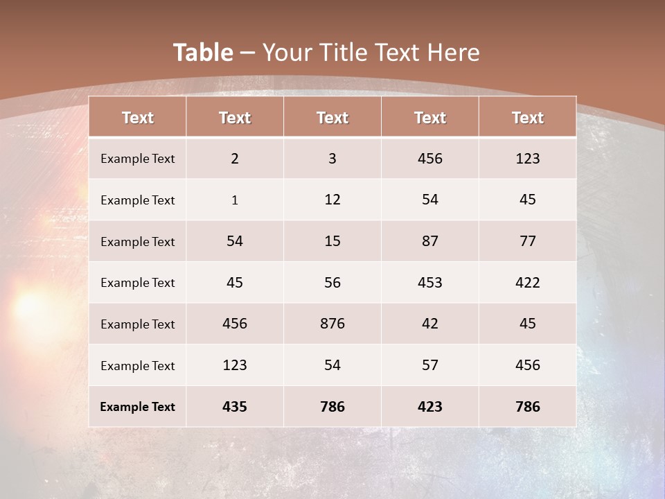 Clip Background Retro PowerPoint Template