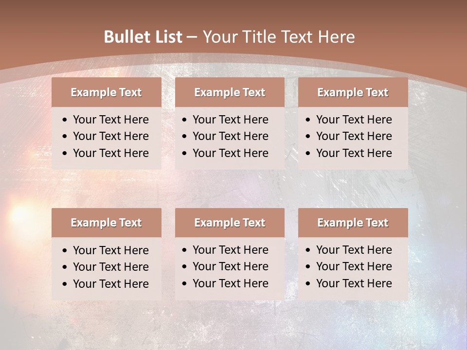 Clip Background Retro PowerPoint Template