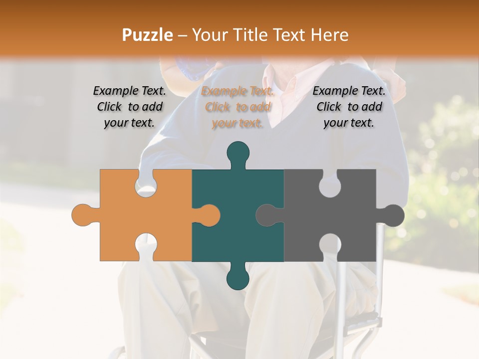 Assisted Living Healthcare And Medicine Two People PowerPoint Template