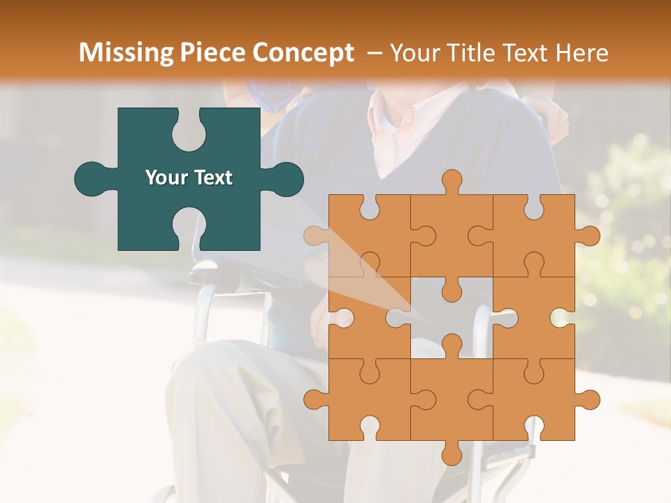 Assisted Living Healthcare And Medicine Two People PowerPoint Template