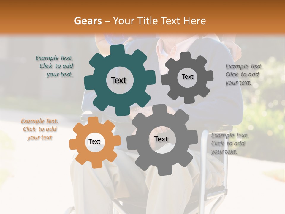 Assisted Living Healthcare And Medicine Two People PowerPoint Template