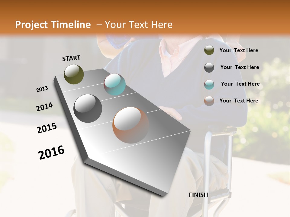 Assisted Living Healthcare And Medicine Two People PowerPoint Template