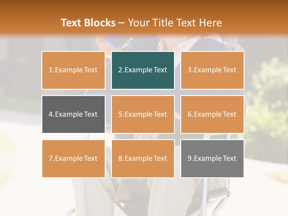 Assisted Living Healthcare And Medicine Two People PowerPoint Template