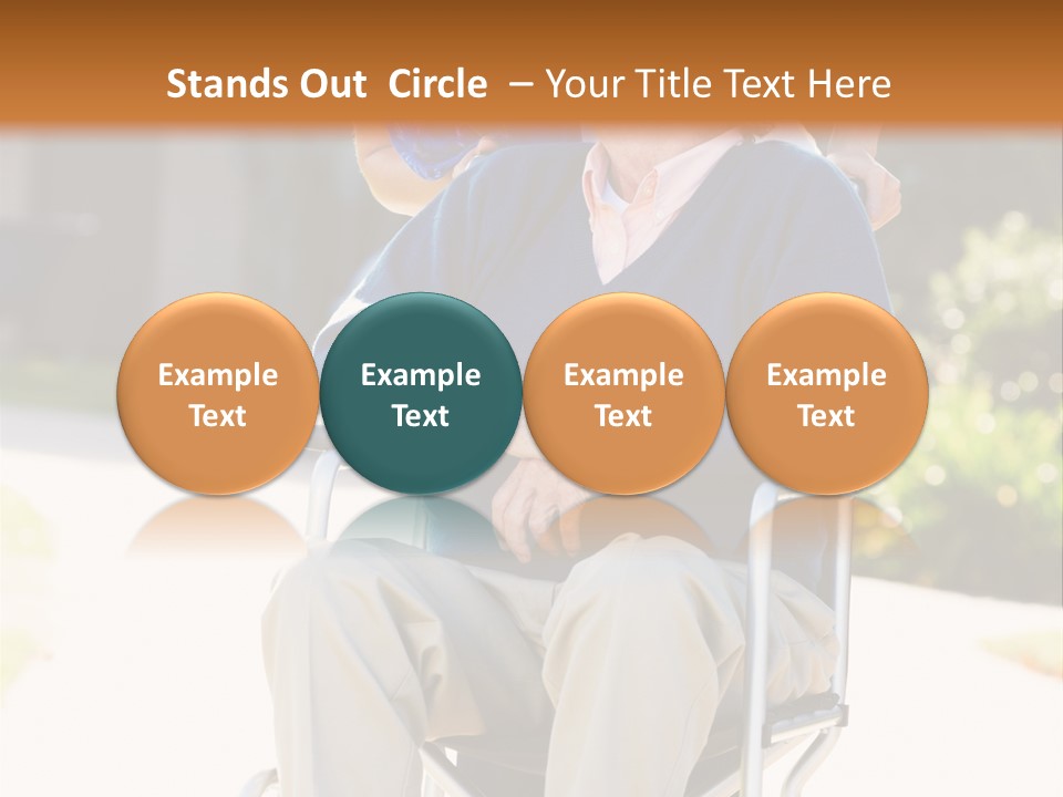 Assisted Living Healthcare And Medicine Two People PowerPoint Template