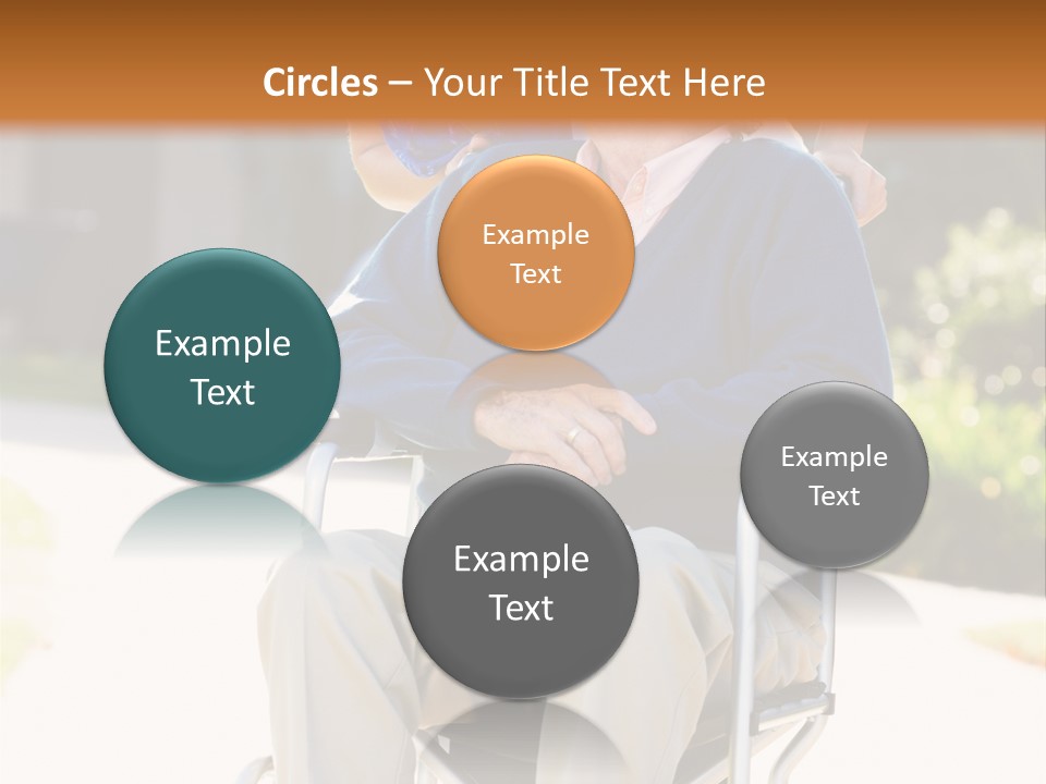 Assisted Living Healthcare And Medicine Two People PowerPoint Template