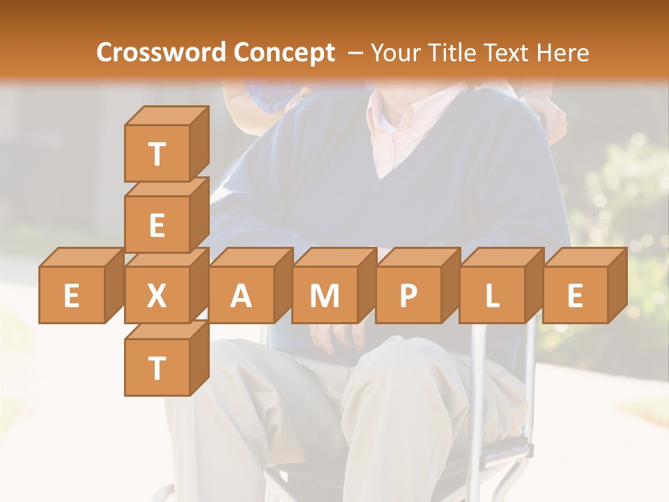 Assisted Living Healthcare And Medicine Two People PowerPoint Template