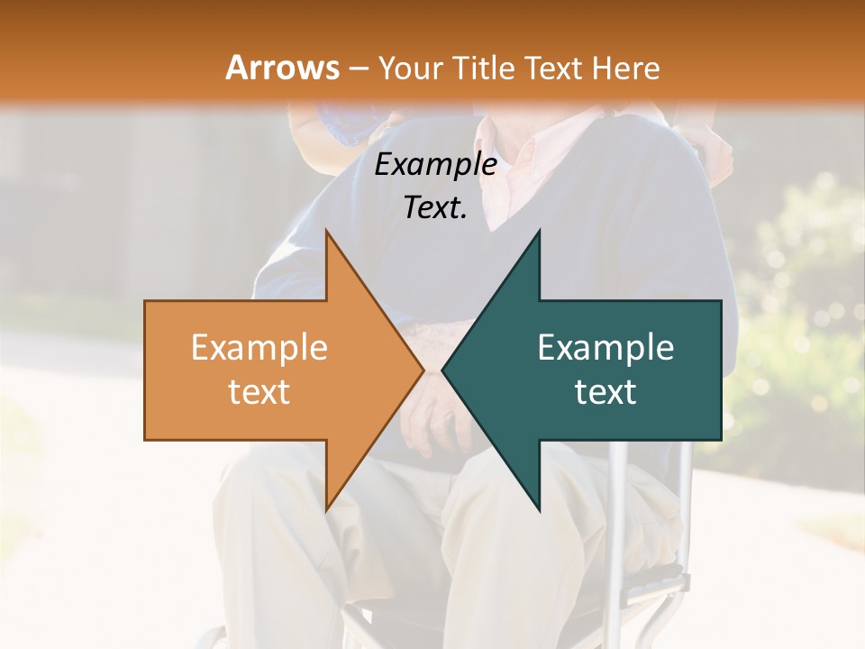 Assisted Living Healthcare And Medicine Two People PowerPoint Template