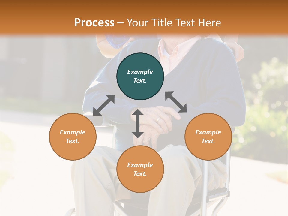 Assisted Living Healthcare And Medicine Two People PowerPoint Template