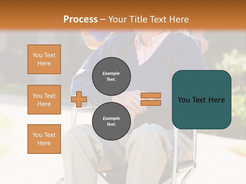 Assisted Living Healthcare And Medicine Two People PowerPoint Template