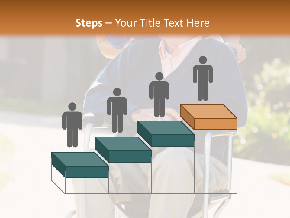 Assisted Living Healthcare And Medicine Two People PowerPoint Template