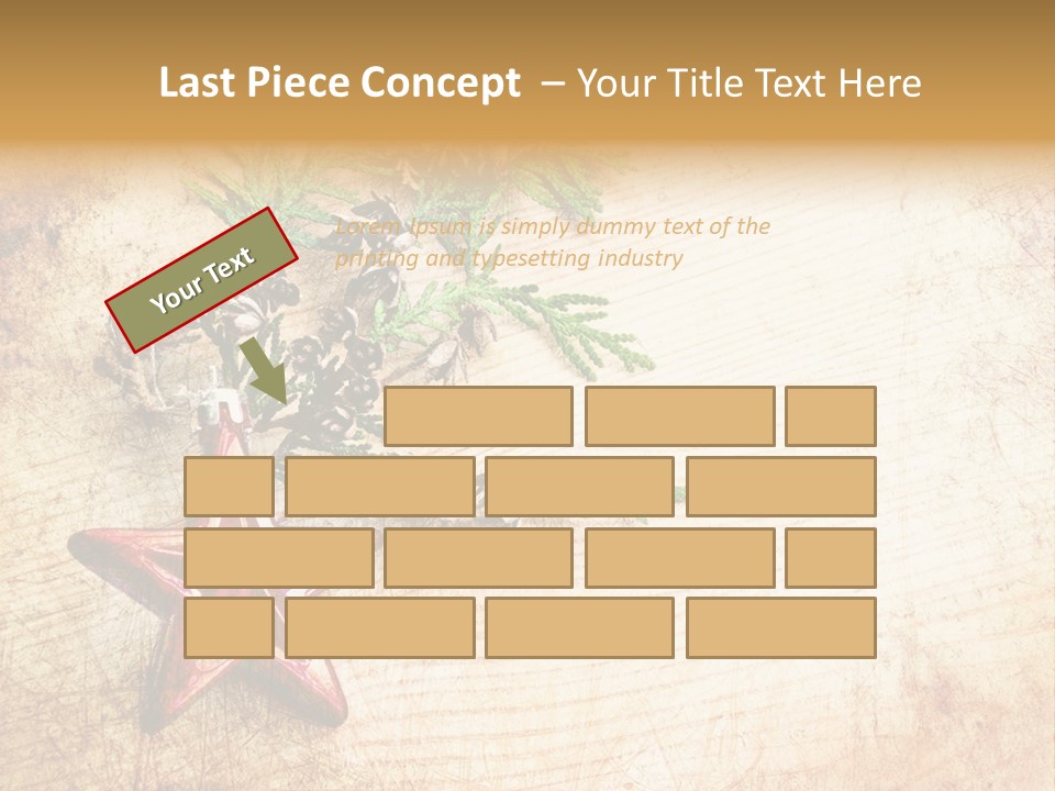 Wooden Background Color Tradition PowerPoint Template