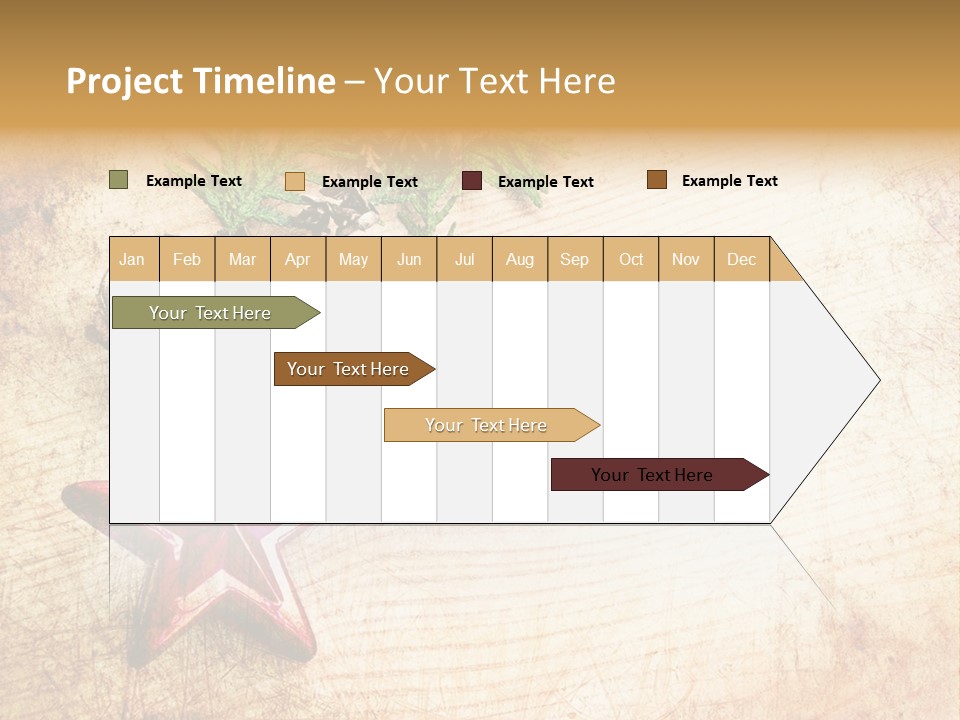 Wooden Background Color Tradition PowerPoint Template