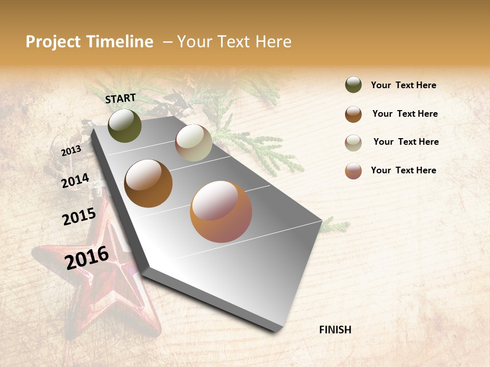Wooden Background Color Tradition PowerPoint Template