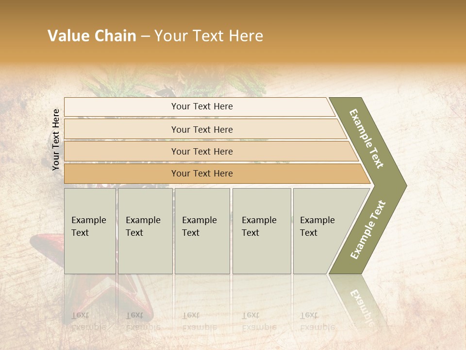 Wooden Background Color Tradition PowerPoint Template