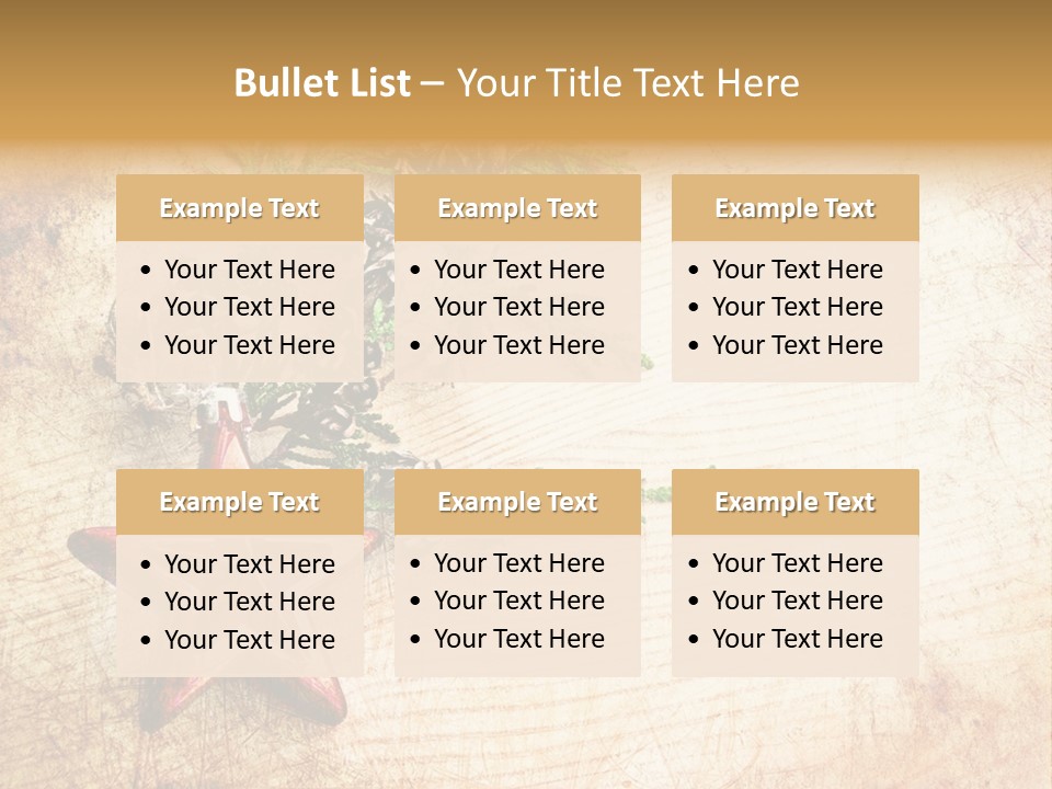 Wooden Background Color Tradition PowerPoint Template