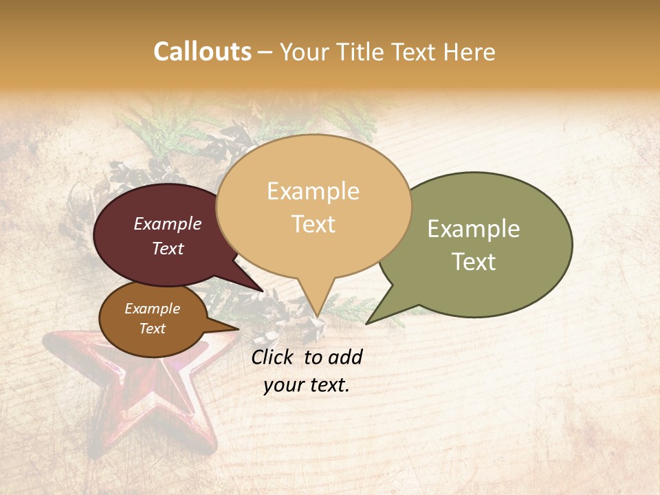 Wooden Background Color Tradition PowerPoint Template