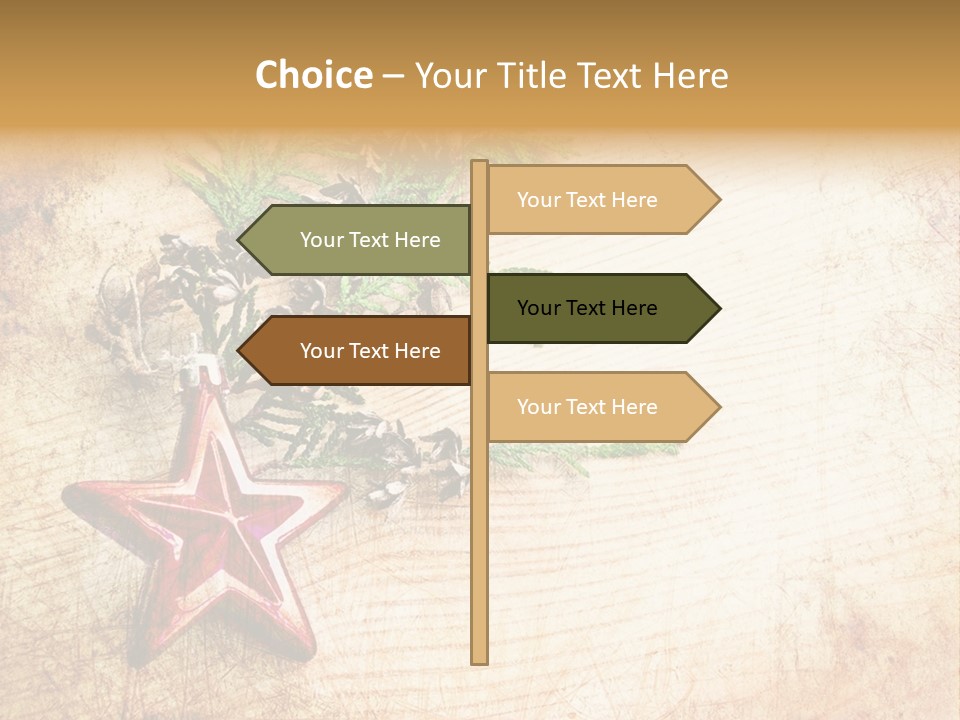 Wooden Background Color Tradition PowerPoint Template