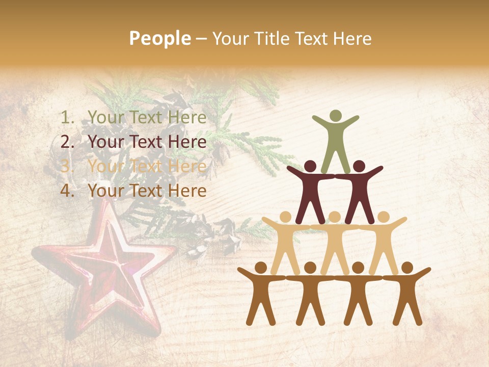 Wooden Background Color Tradition PowerPoint Template