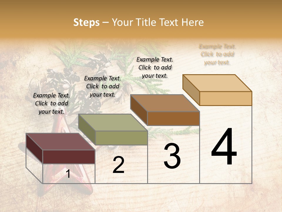 Wooden Background Color Tradition PowerPoint Template