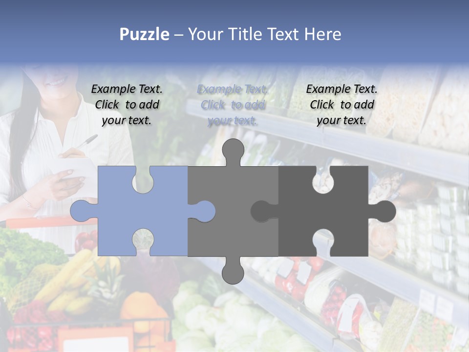 Lifestyle Checked Retail PowerPoint Template