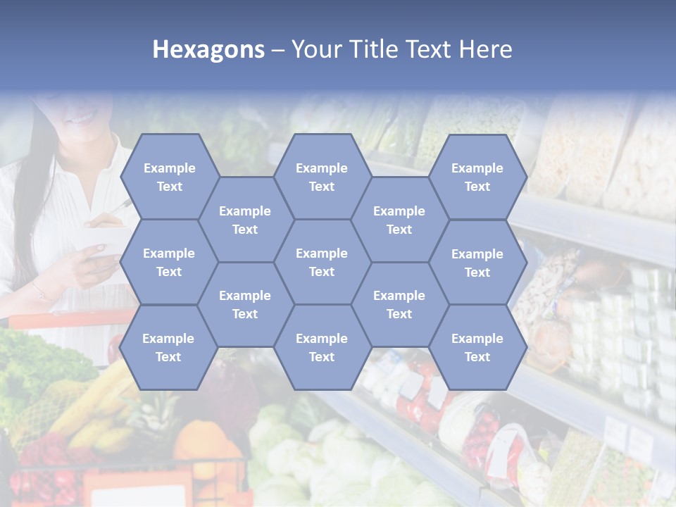 Lifestyle Checked Retail PowerPoint Template