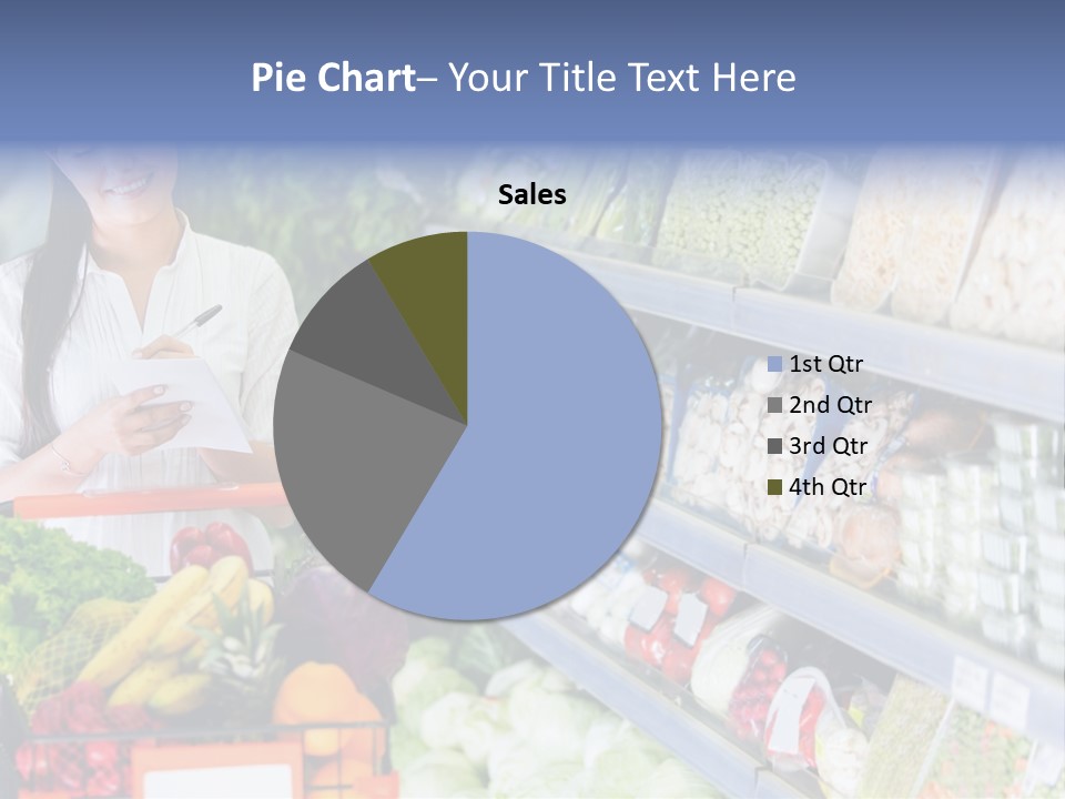 Lifestyle Checked Retail PowerPoint Template