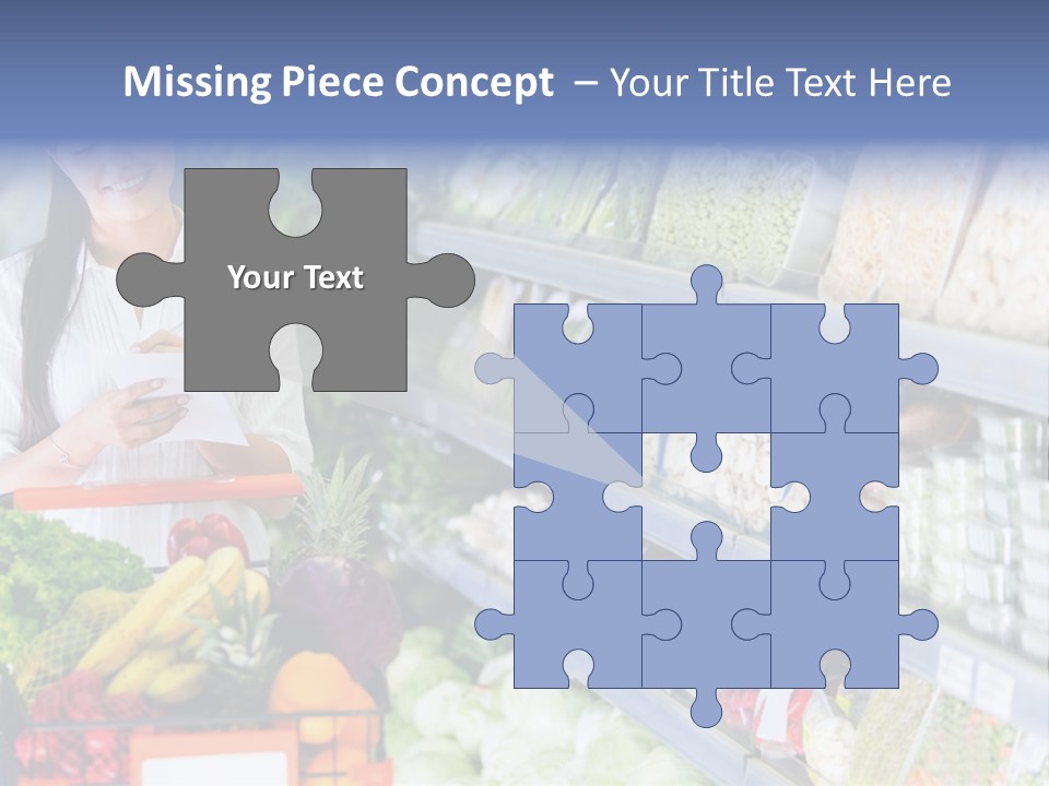 Lifestyle Checked Retail PowerPoint Template