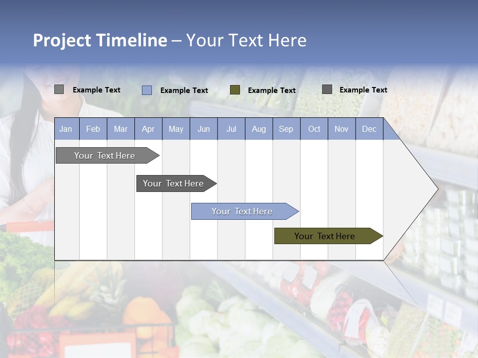 Lifestyle Checked Retail PowerPoint Template
