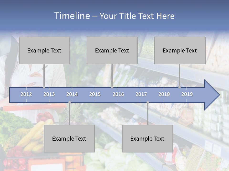 Lifestyle Checked Retail PowerPoint Template