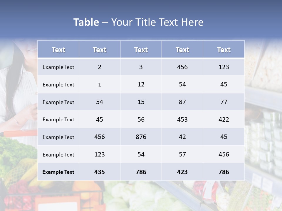 Lifestyle Checked Retail PowerPoint Template