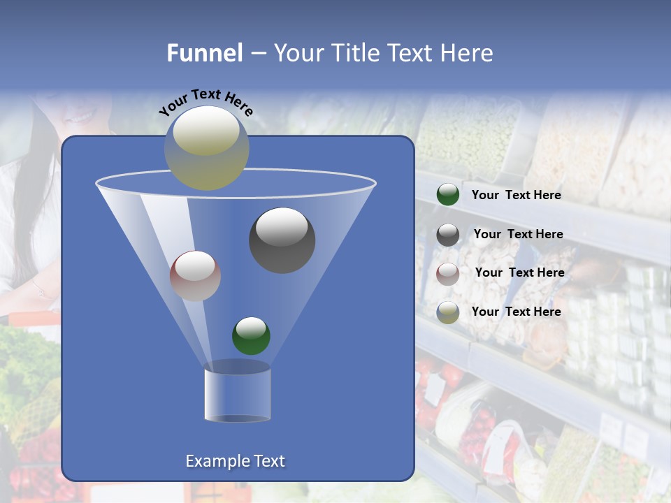 Lifestyle Checked Retail PowerPoint Template