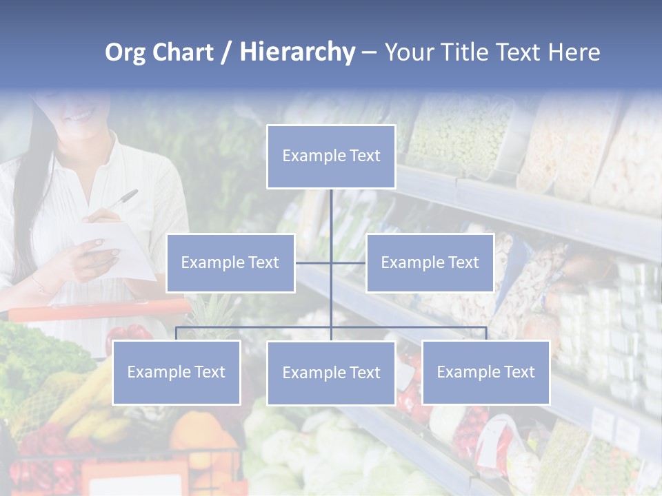 Lifestyle Checked Retail PowerPoint Template