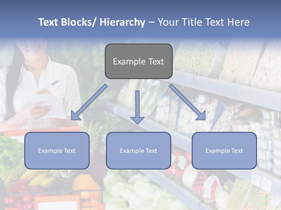 Lifestyle Checked Retail PowerPoint Template