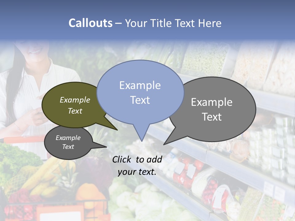 Lifestyle Checked Retail PowerPoint Template