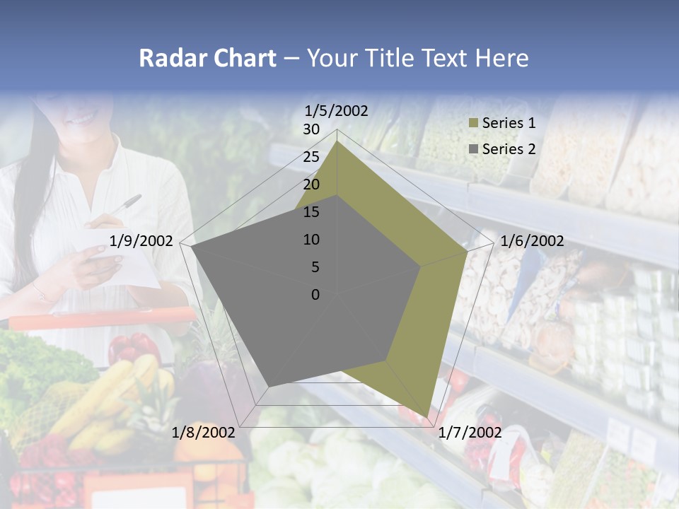 Lifestyle Checked Retail PowerPoint Template