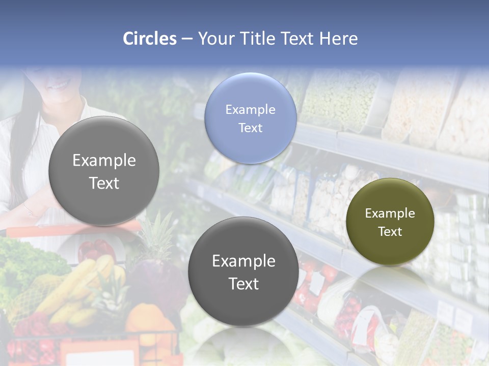 Lifestyle Checked Retail PowerPoint Template